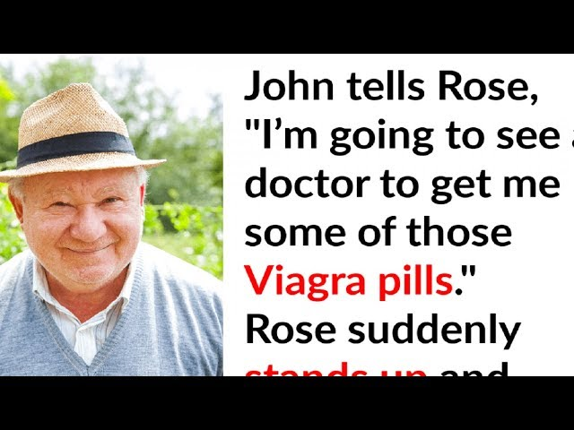 79 year old man wants to buy Viagra, his wife has the perfect reply ready