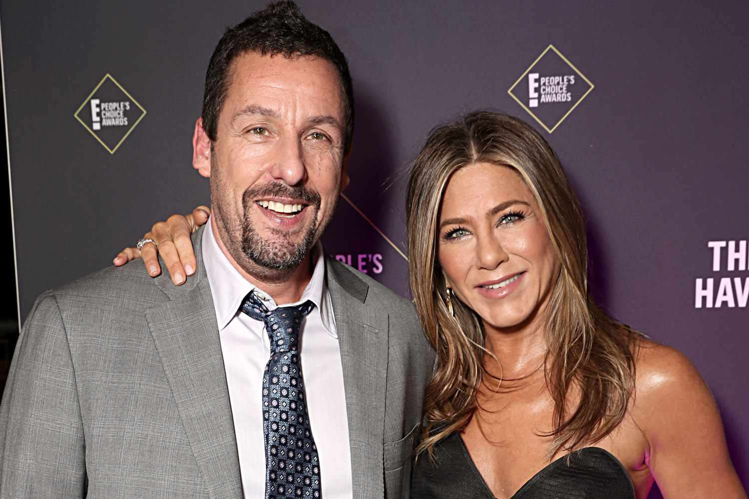 Adam Sandler’s wife Jackie shocks fans on red carpet – ‘eerily similar’ to Jennifer Aniston