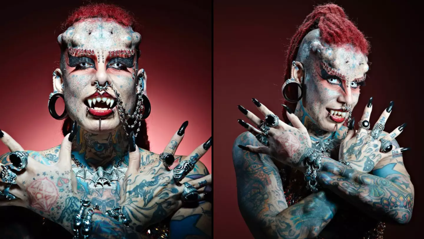 Tattooed ‘real-life vampire’ issues warning to others