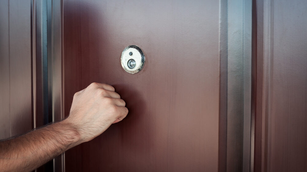 Finding wax in the keyhole of your door could be a warning