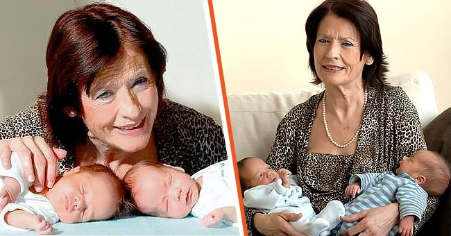 The 66-year-old mom who gave birth to twin boys